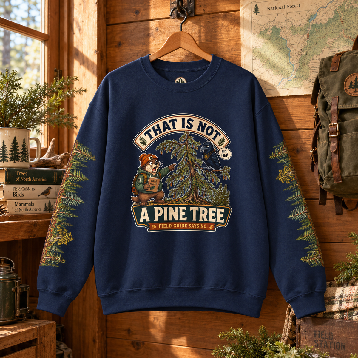 That Is Not a Pine Tree Version 1, Otto and Echo Sweatshirt