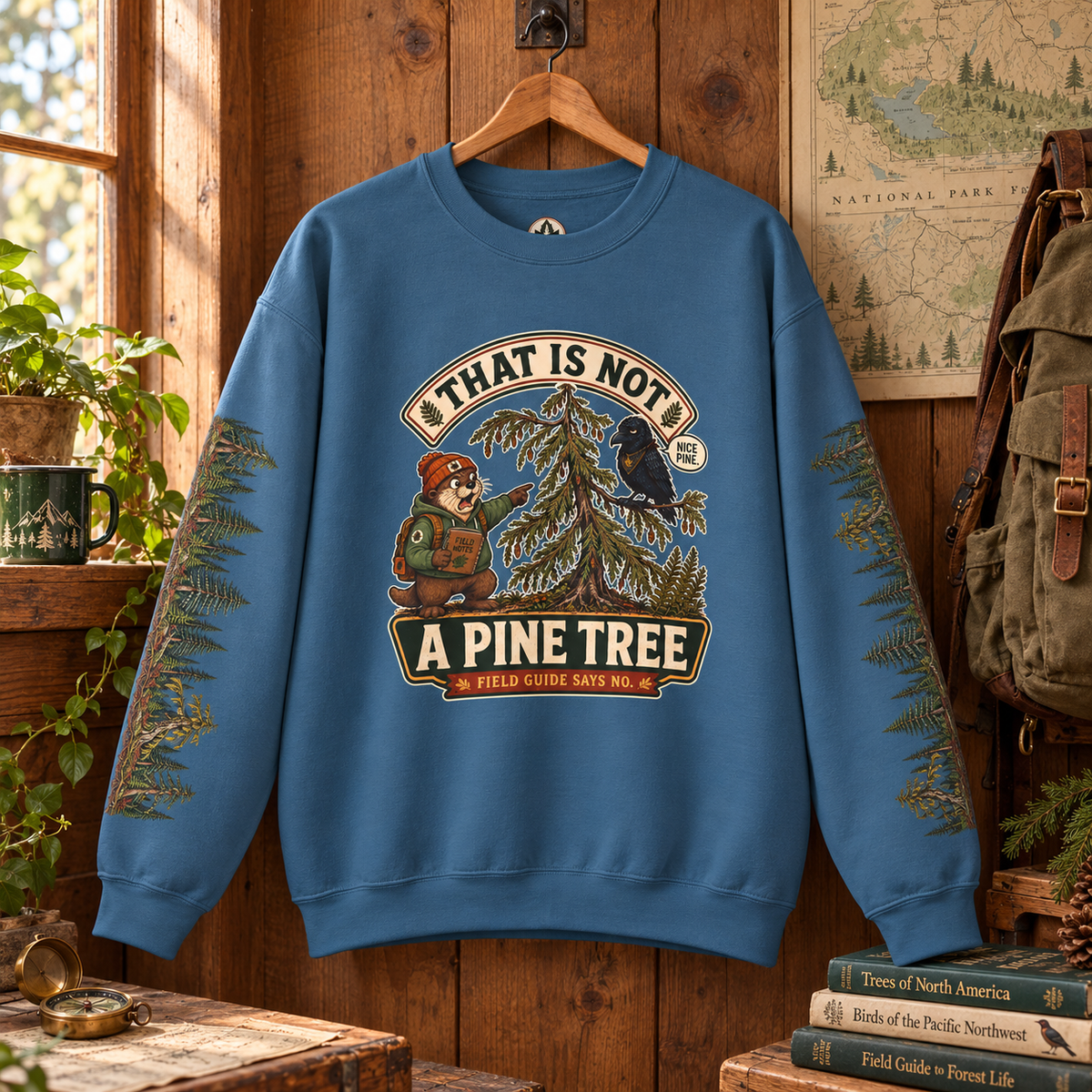 That Is Not a Pine Tree Version 1, Otto and Echo Sweatshirt