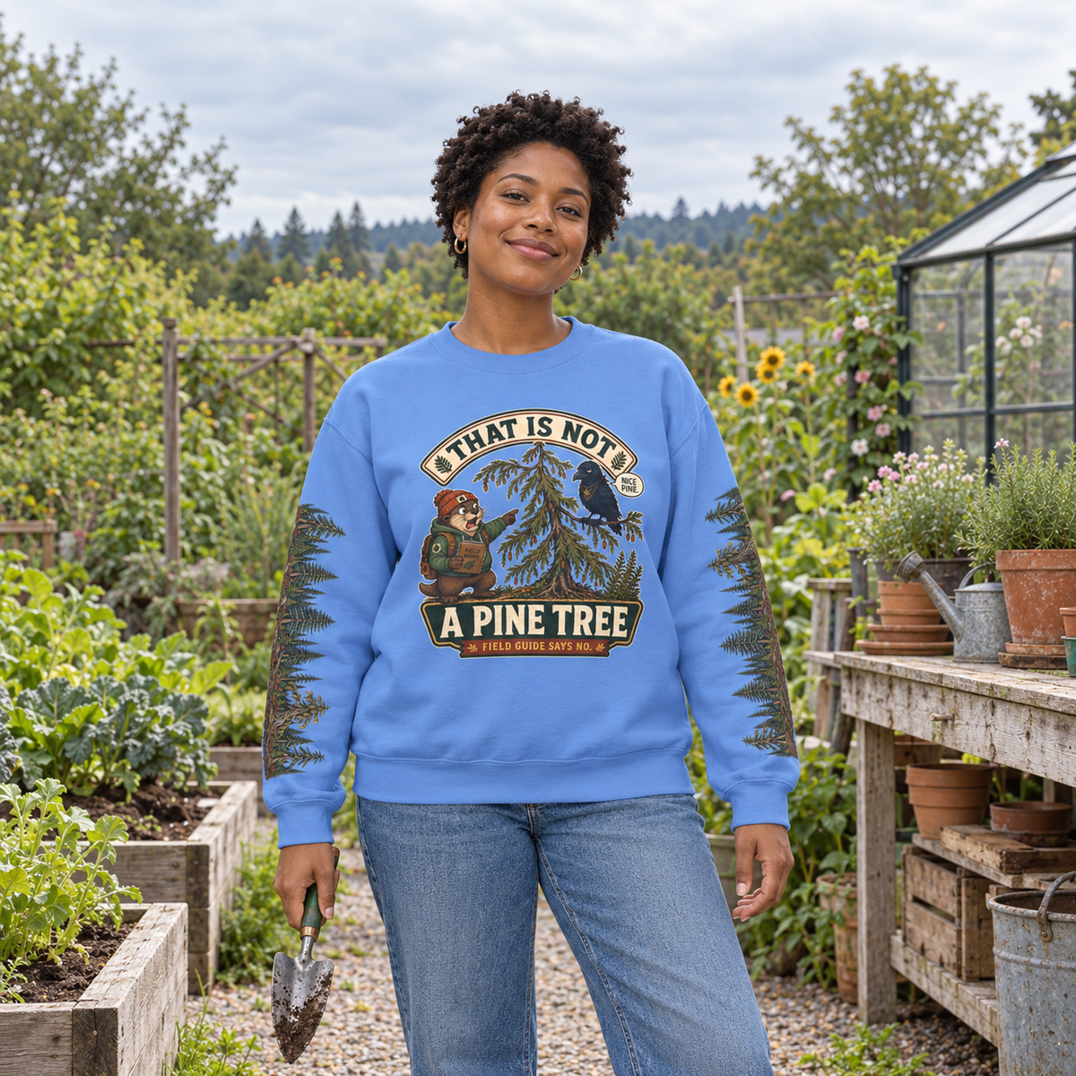 That Is Not a Pine Tree Version 1, Otto and Echo Sweatshirt