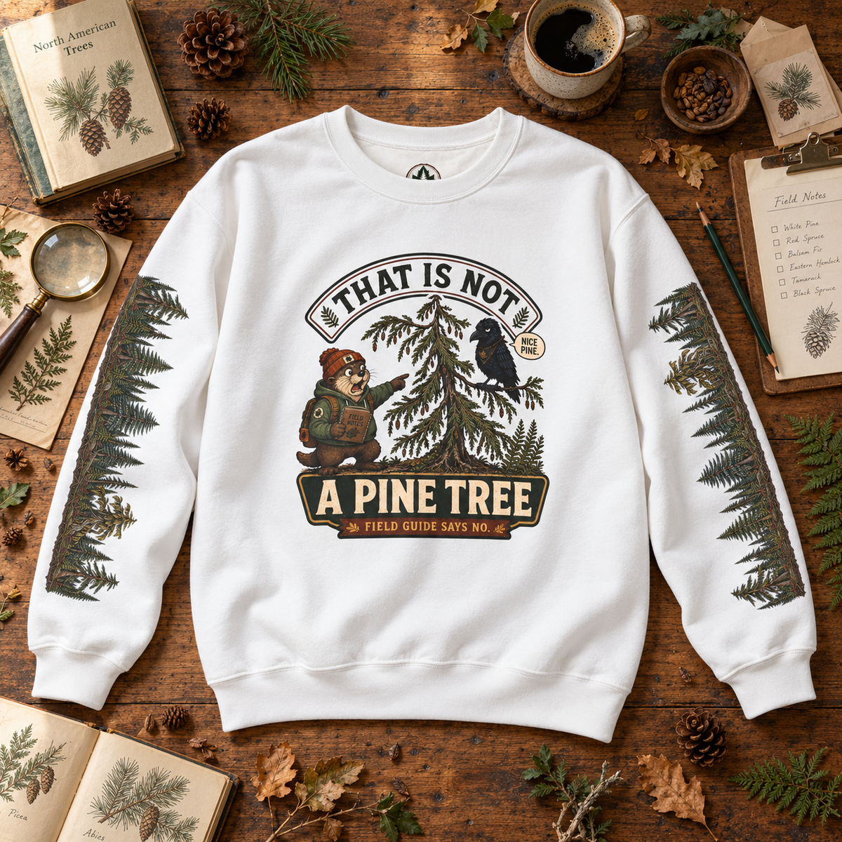 That Is Not a Pine Tree Version 1, Otto and Echo Sweatshirt