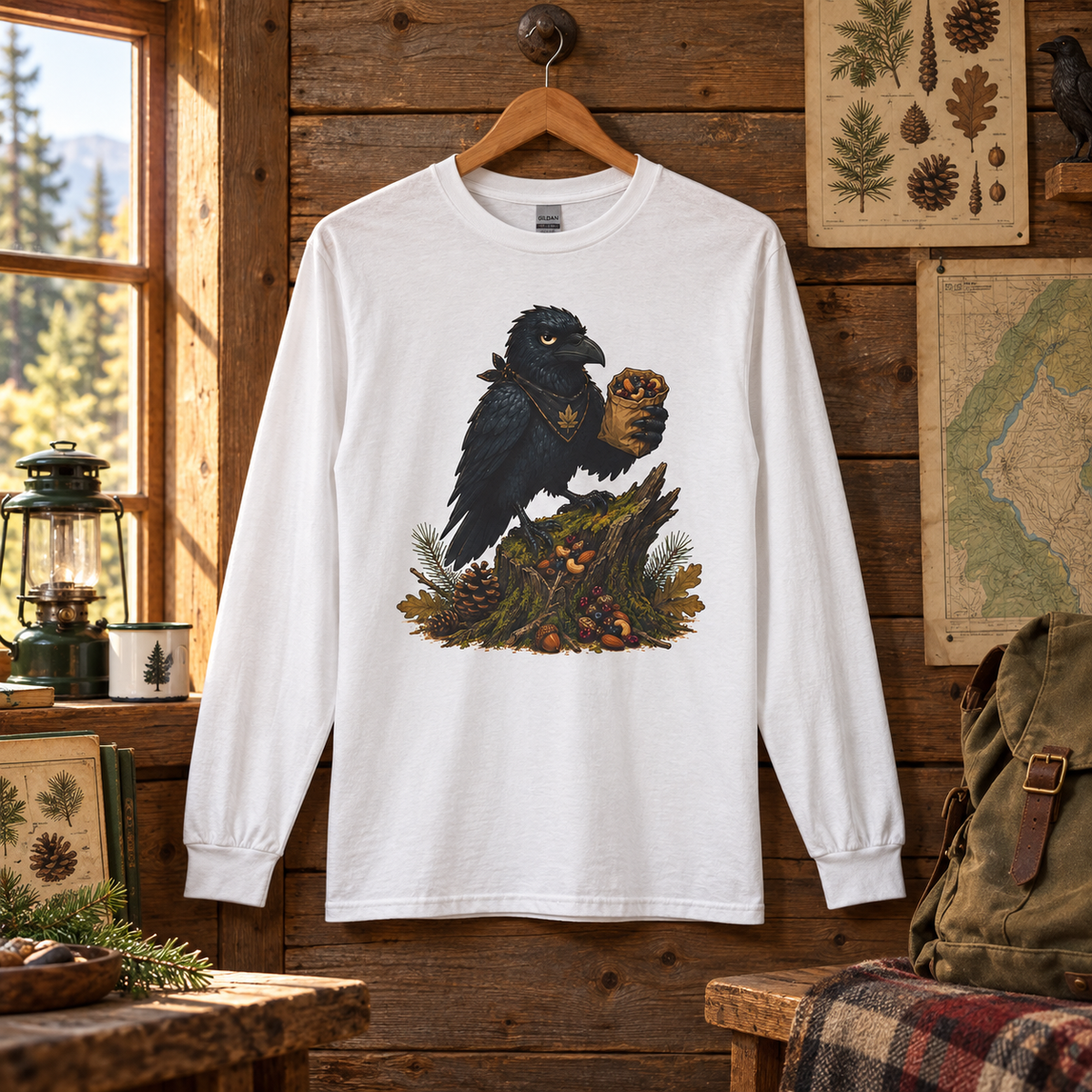 Echo With Snacks Long Sleeve T-Shirt