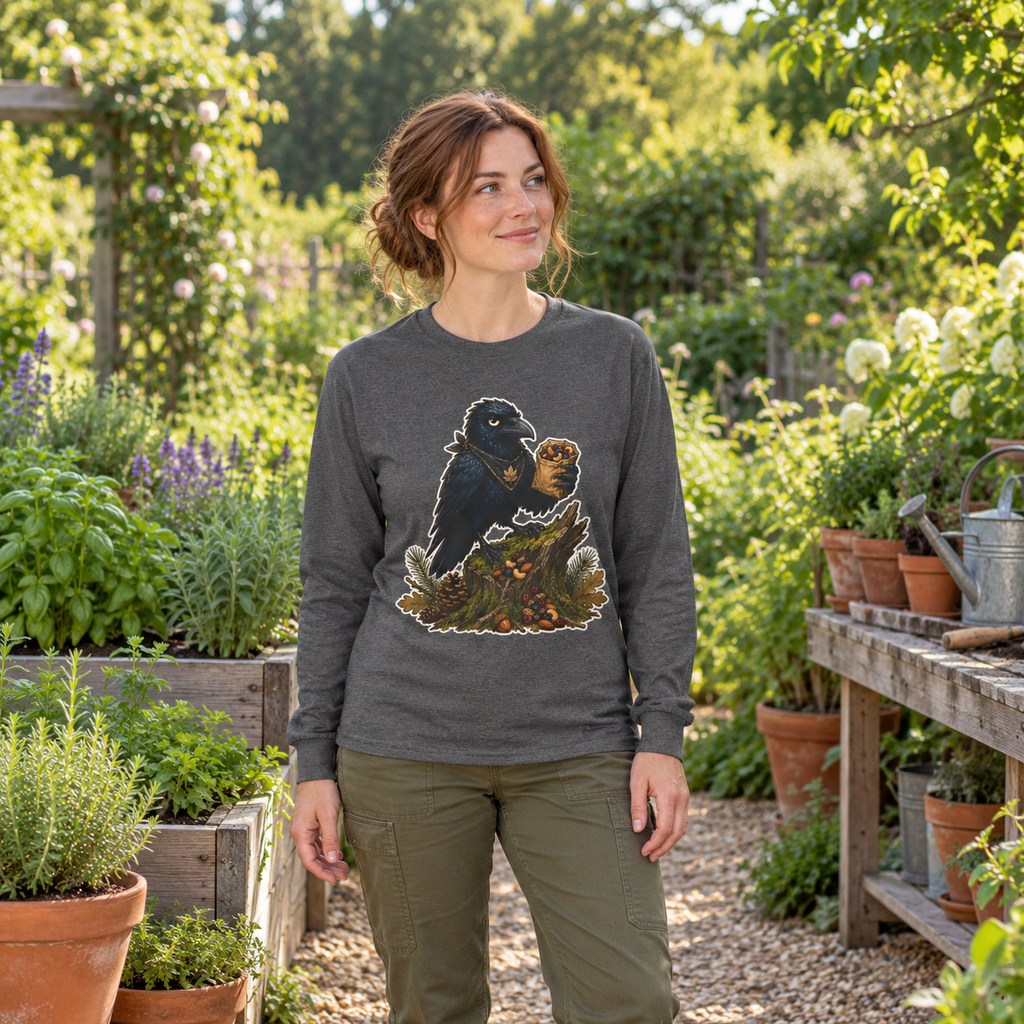 Echo With Snacks Long Sleeve T-Shirt