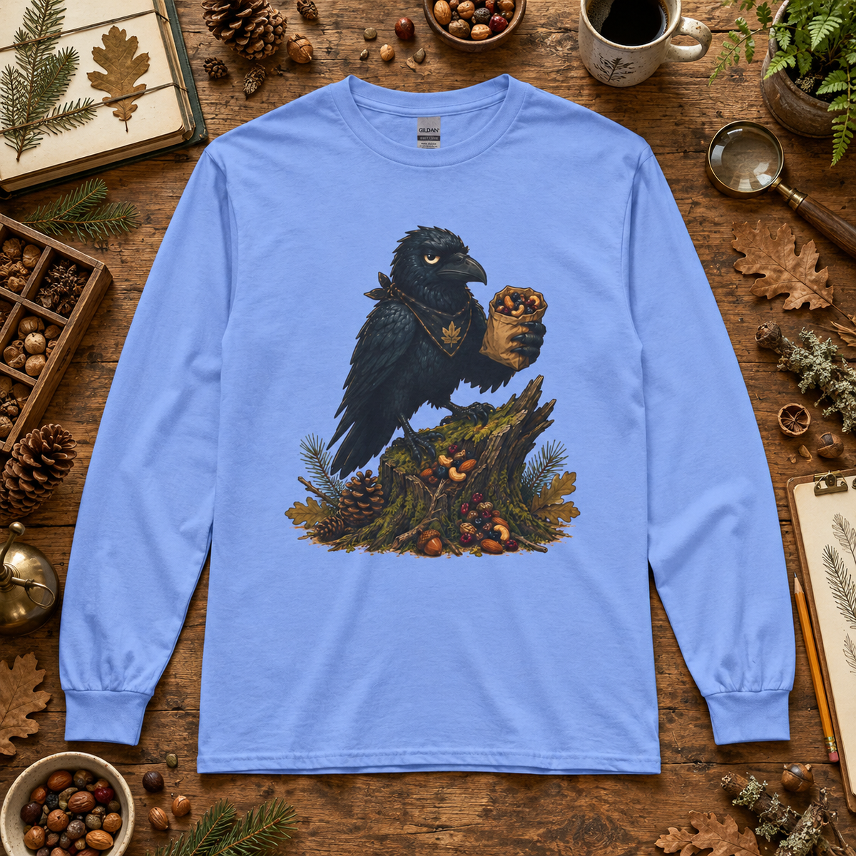 Echo With Snacks Long Sleeve T-Shirt