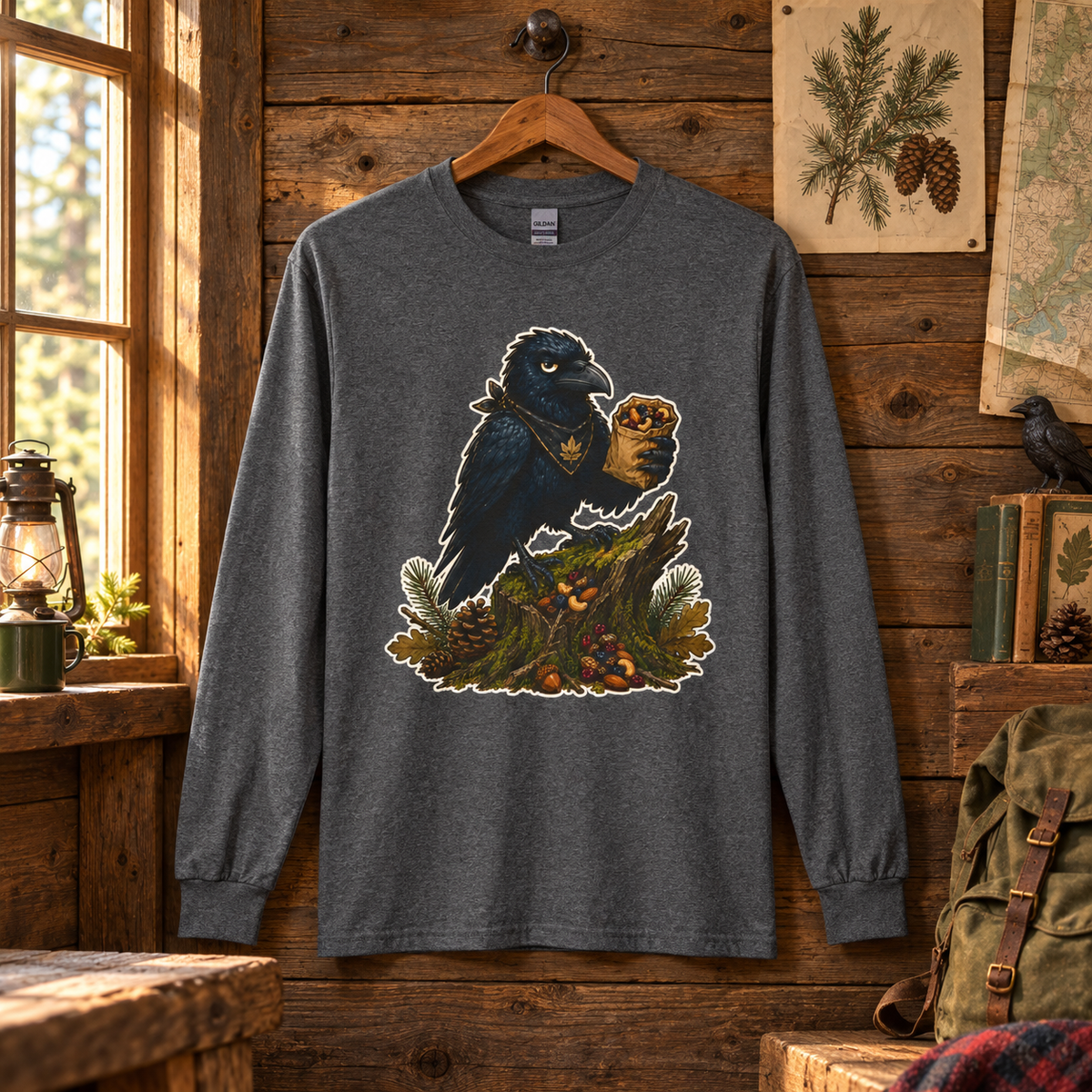 Echo With Snacks Long Sleeve T-Shirt
