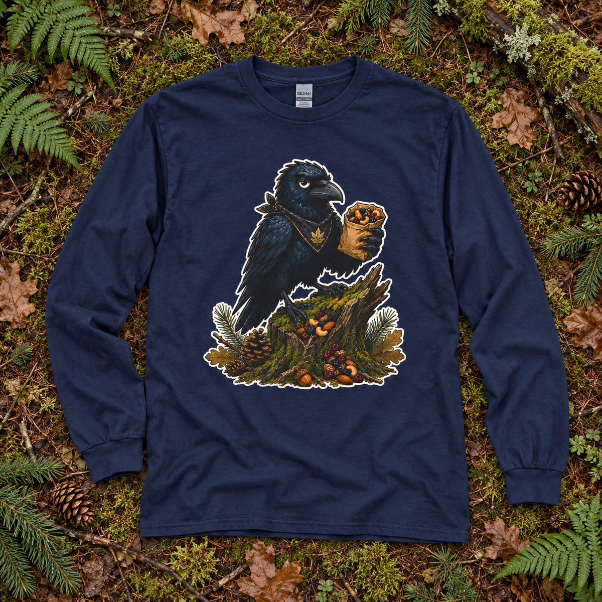 Echo With Snacks Long Sleeve T-Shirt
