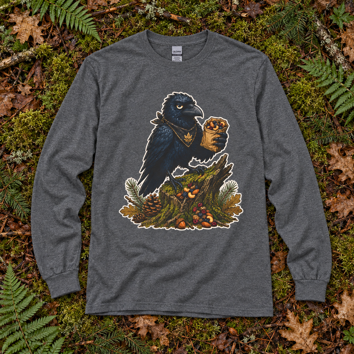 Echo With Snacks Long Sleeve T-Shirt