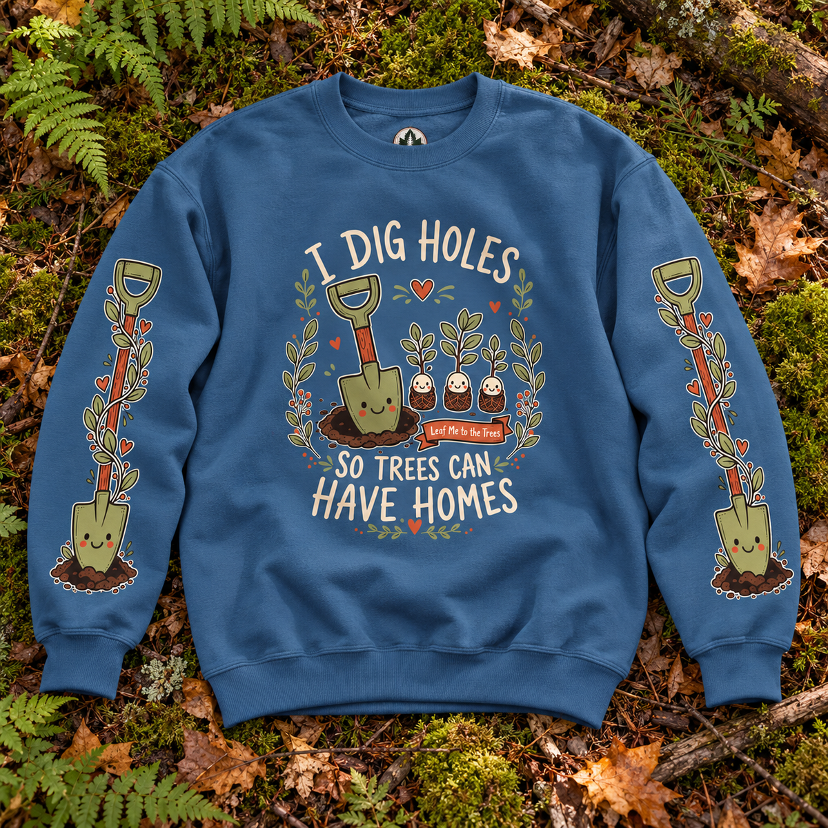 I Dig Holes So Trees Can Have Homes Version 1, Otto and Echo Sweatshirt
