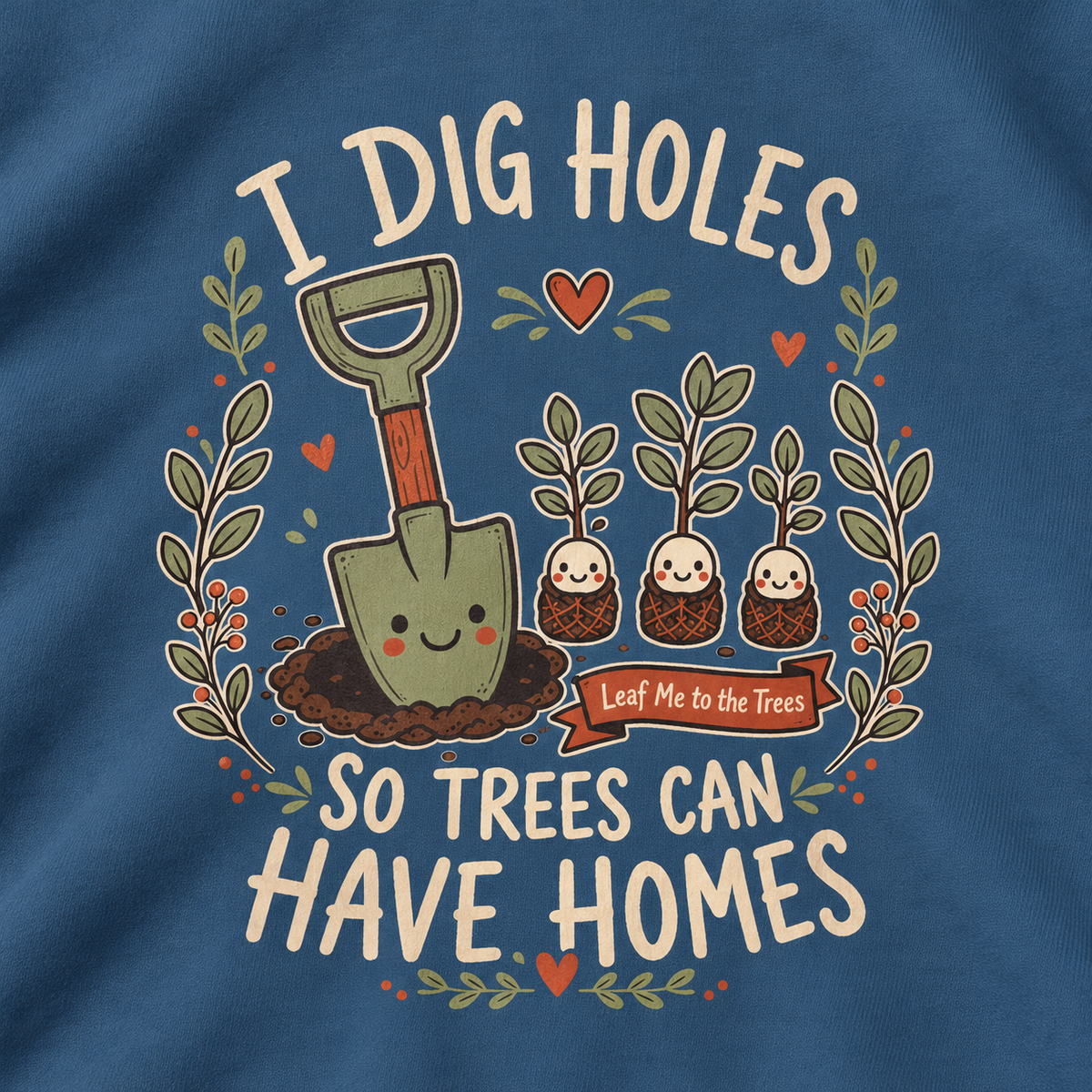 I Dig Holes So Trees Can Have Homes Version 1, Otto and Echo Sweatshirt