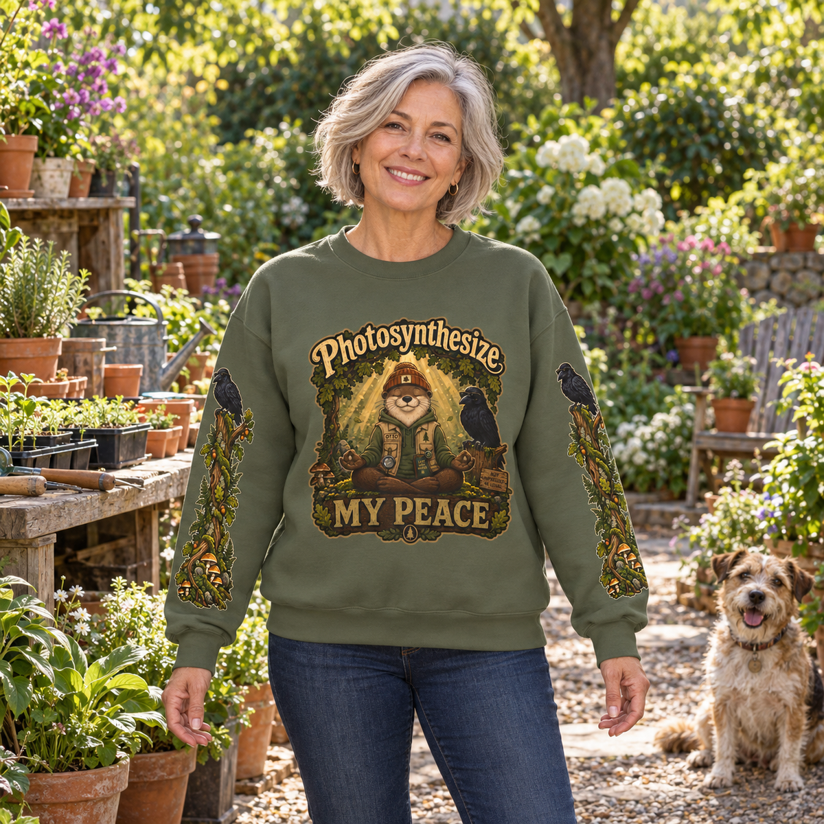 Photosynthesize My Peace Version 1 Sweatshirt