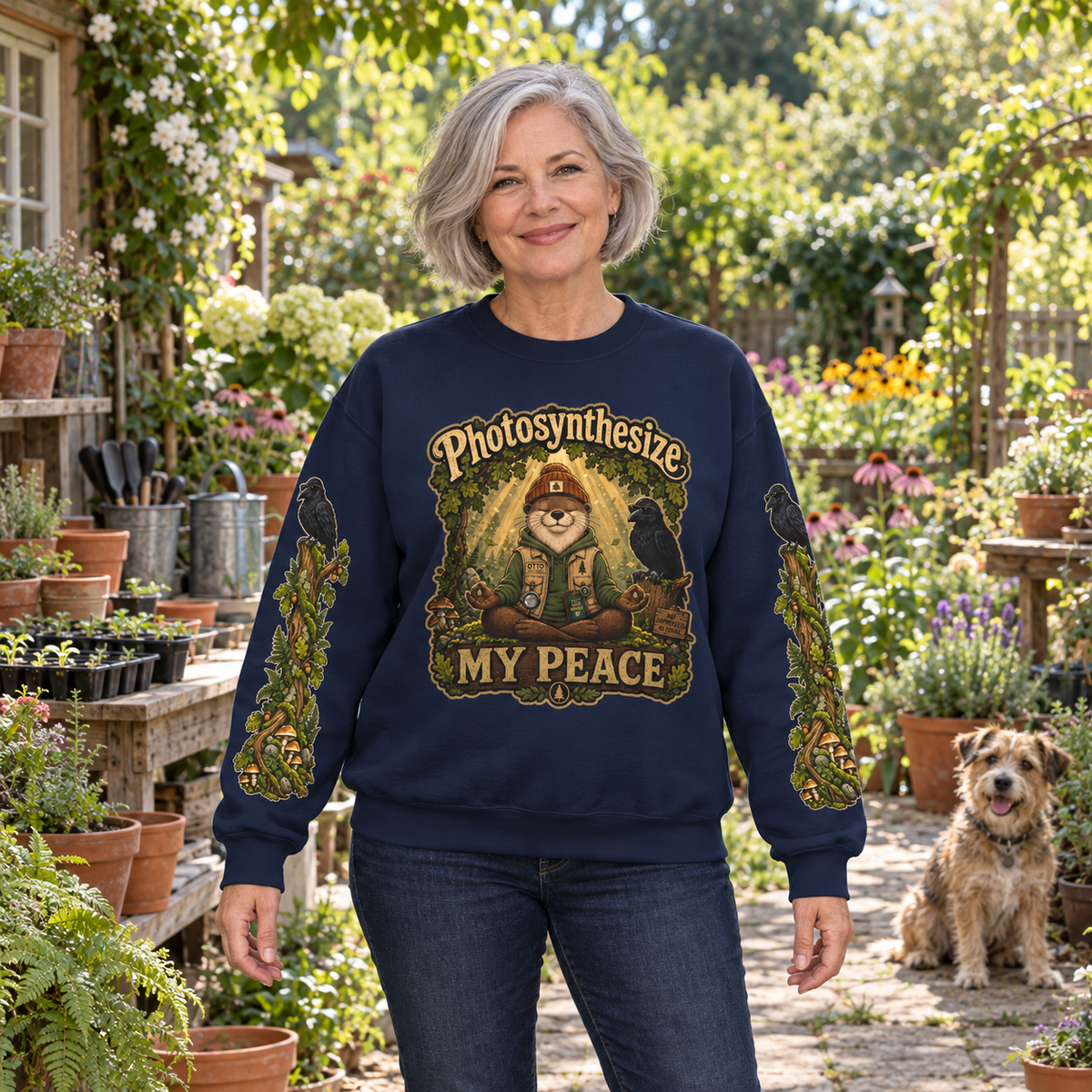 Photosynthesize My Peace Version 1 Sweatshirt