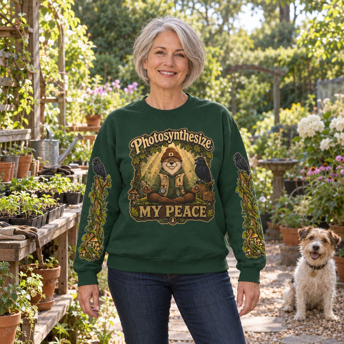 Photosynthesize My Peace Version 1 Sweatshirt