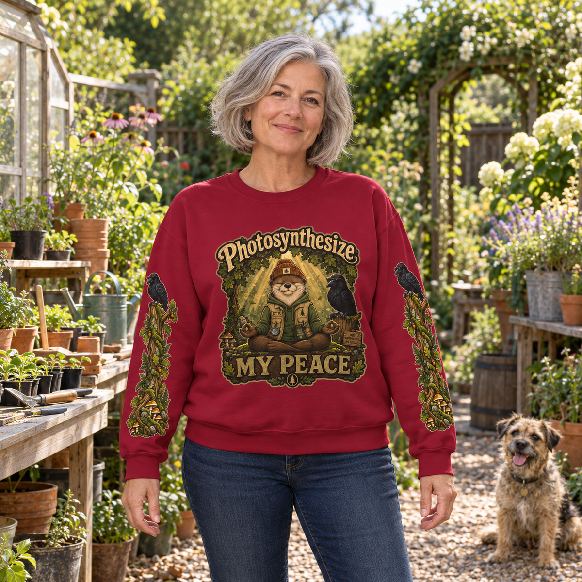 Photosynthesize My Peace Version 1 Sweatshirt
