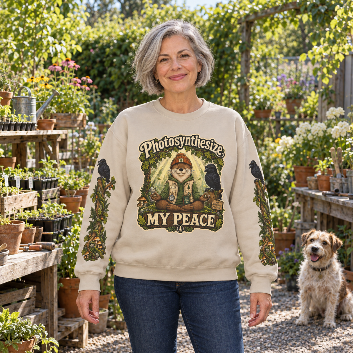 Photosynthesize My Peace Version 1 Sweatshirt