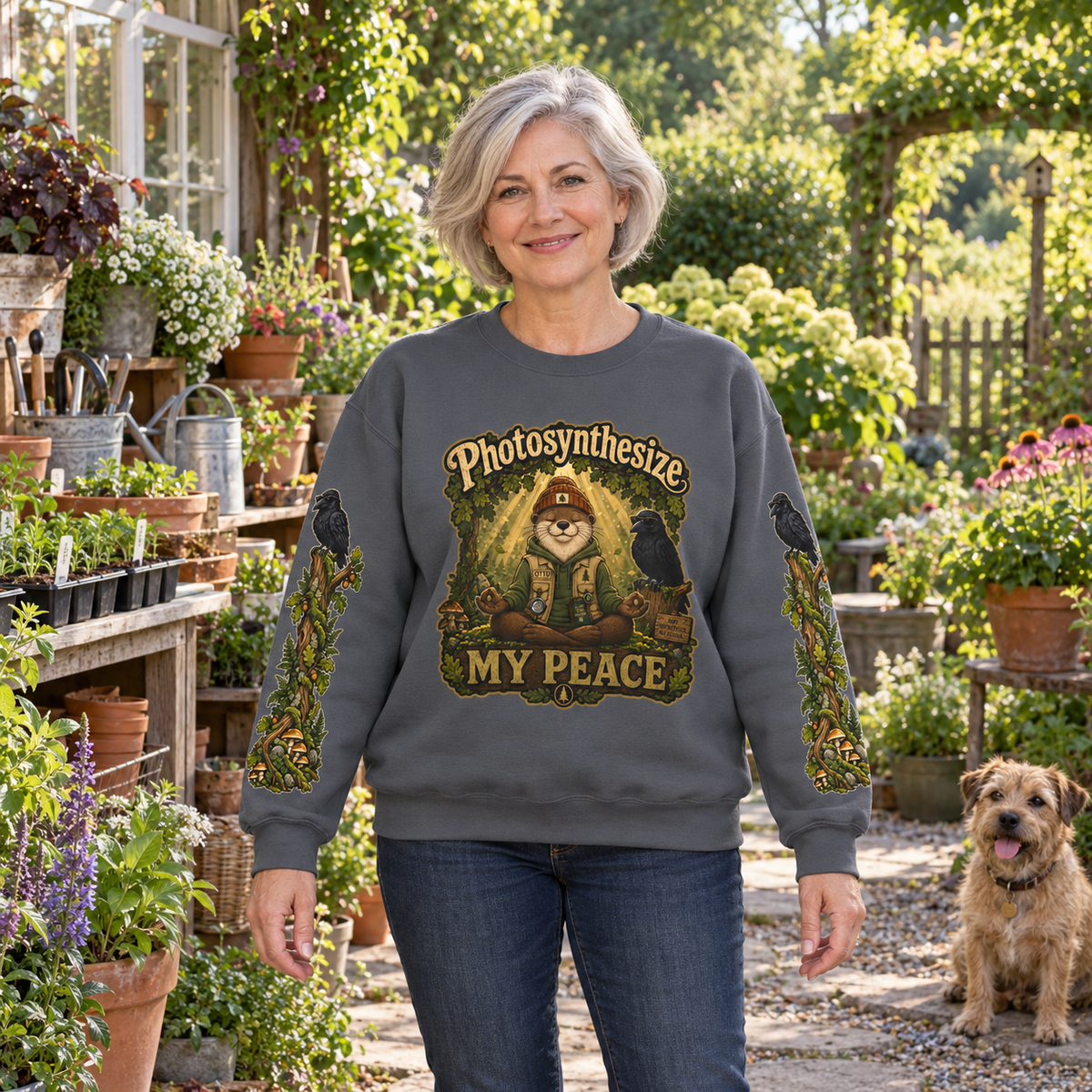 Photosynthesize My Peace Version 1 Sweatshirt