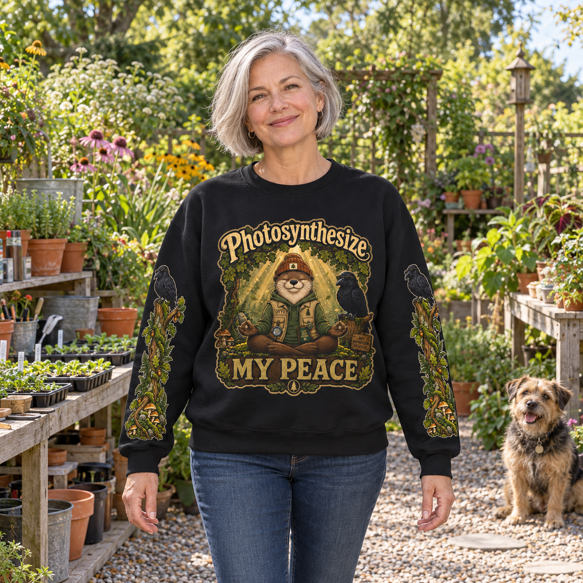 Photosynthesize My Peace Version 1 Sweatshirt