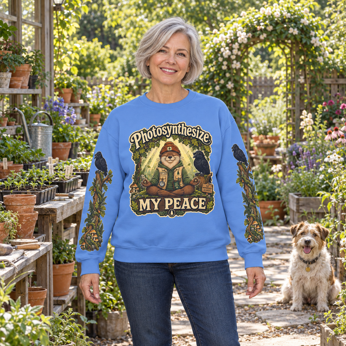 Photosynthesize My Peace Version 1 Sweatshirt