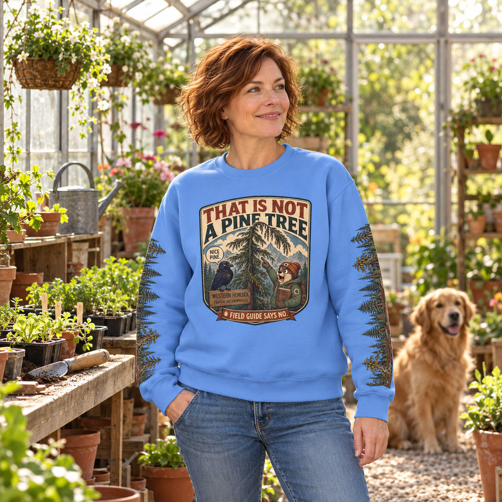 That Is Not a Pine Tree Version 2, Otto and Echo Sweatshirt