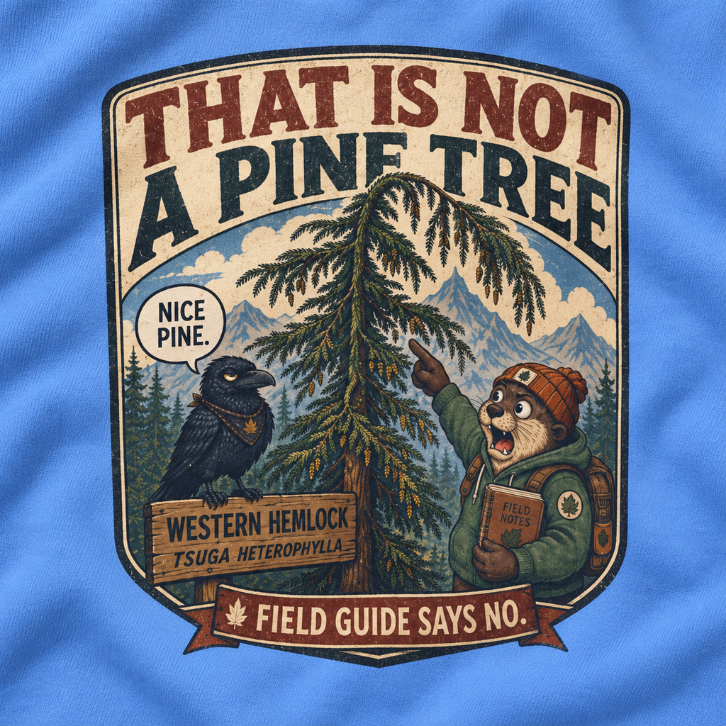 That Is Not a Pine Tree Version 2, Otto and Echo Sweatshirt