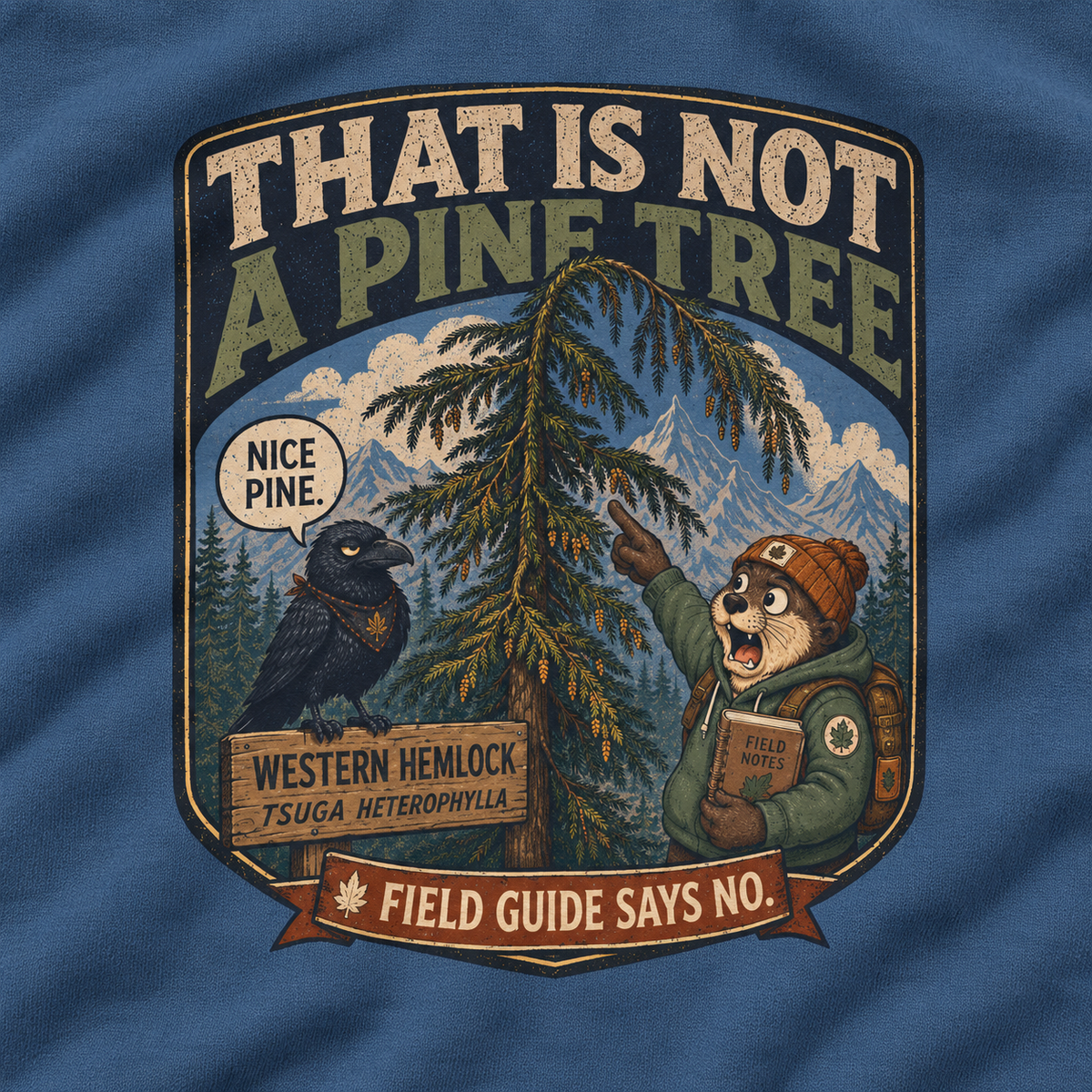 That Is Not a Pine Tree Version 2, Otto and Echo Sweatshirt