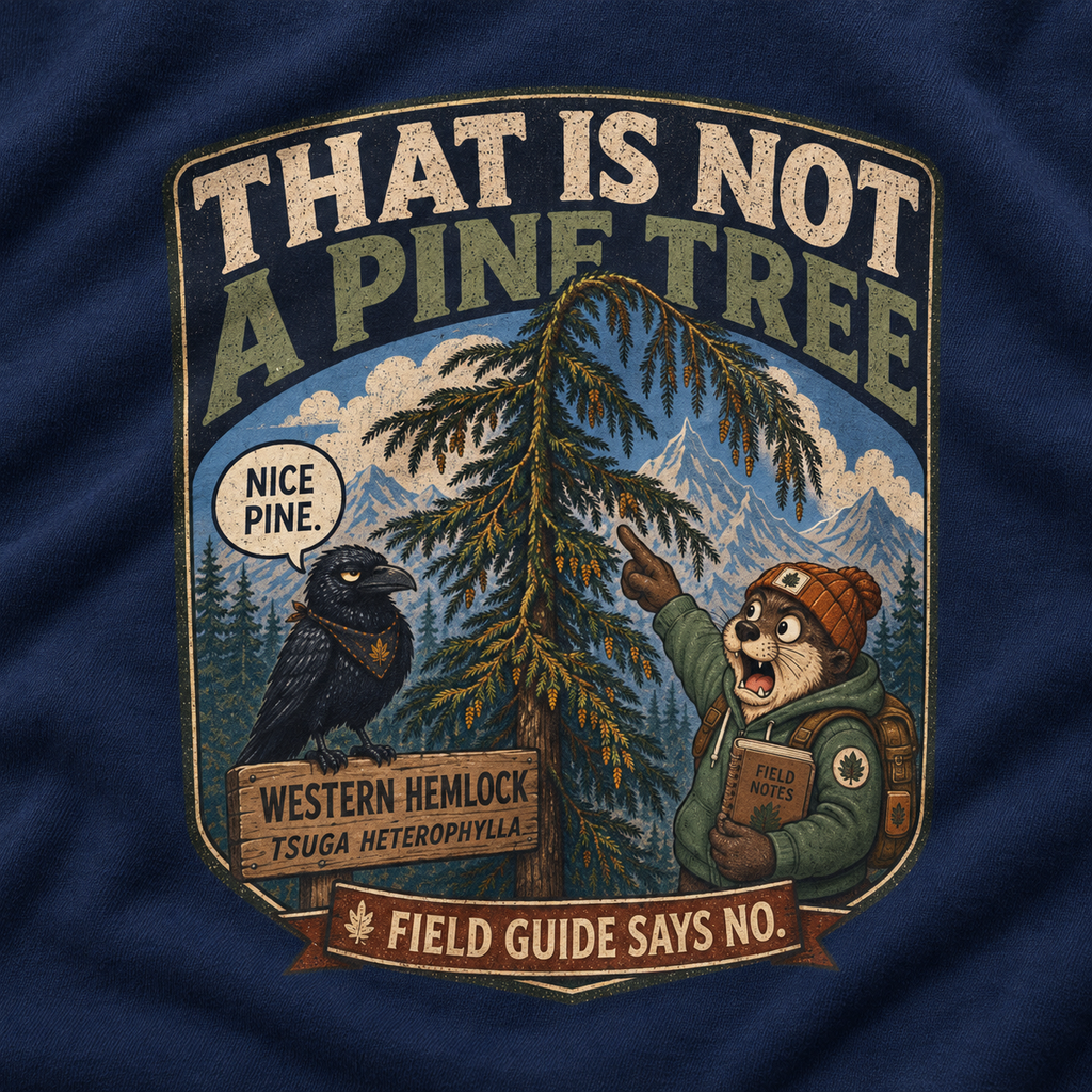 That Is Not a Pine Tree Version 2, Otto and Echo Sweatshirt