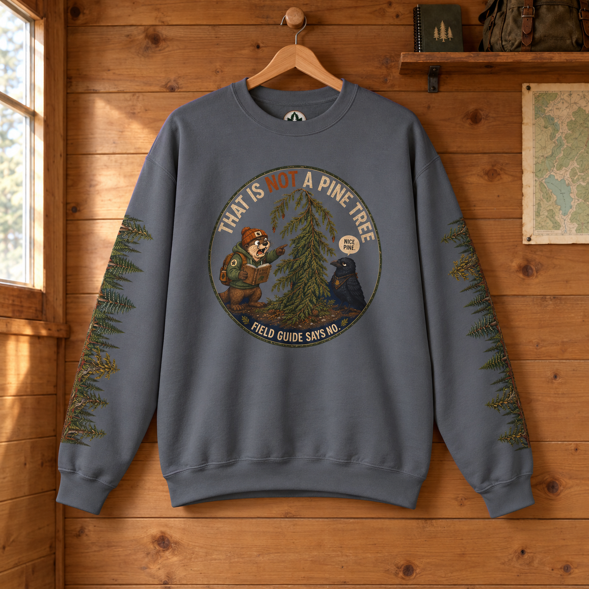 That Is Not a Pine Tree Version 3, Otto and Echo Sweatshirt