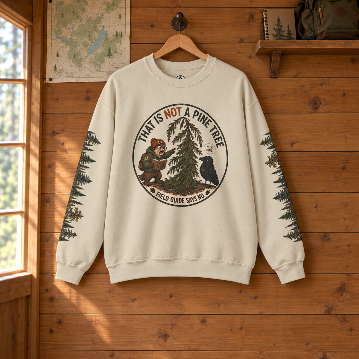 That Is Not a Pine Tree Version 3, Otto and Echo Sweatshirt