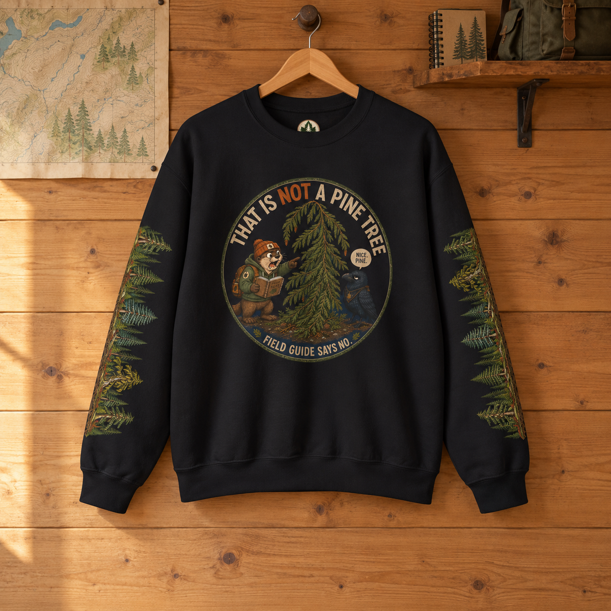 That Is Not a Pine Tree Version 3, Otto and Echo Sweatshirt