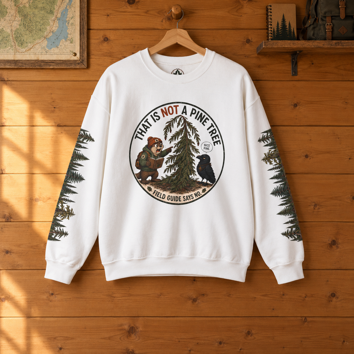 That Is Not a Pine Tree Version 3, Otto and Echo Sweatshirt