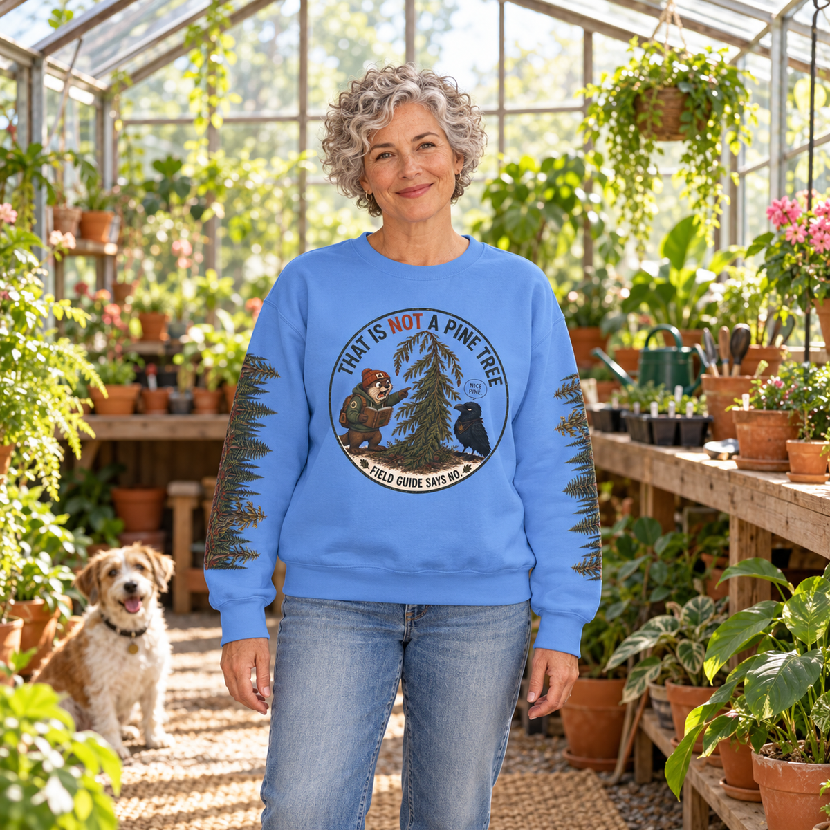 That Is Not a Pine Tree Version 3, Otto and Echo Sweatshirt