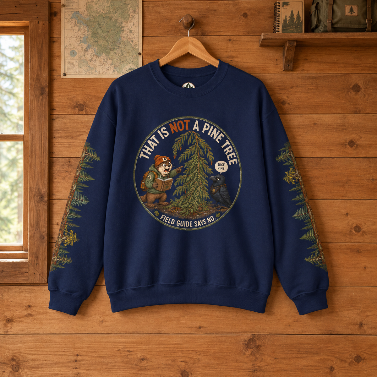 That Is Not a Pine Tree Version 3, Otto and Echo Sweatshirt