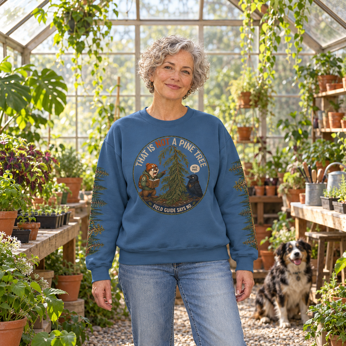 That Is Not a Pine Tree Version 3, Otto and Echo Sweatshirt
