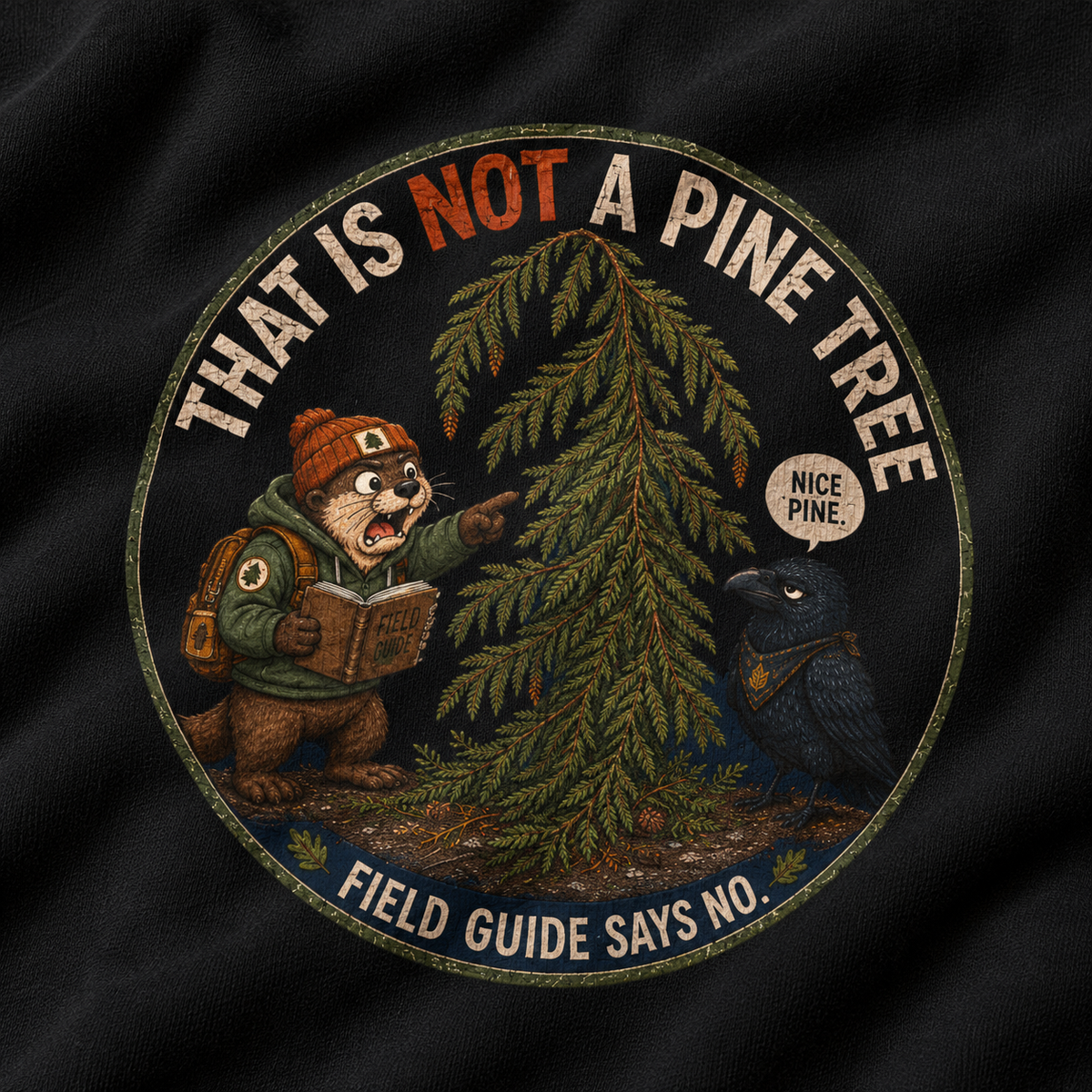 That Is Not a Pine Tree Version 3, Otto and Echo Sweatshirt