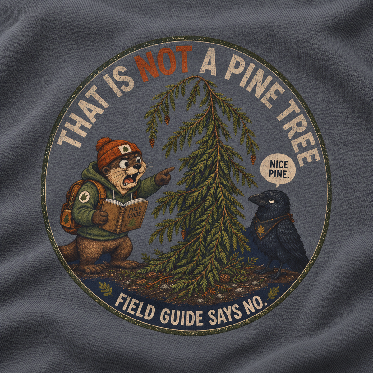 That Is Not a Pine Tree Version 3, Otto and Echo Sweatshirt
