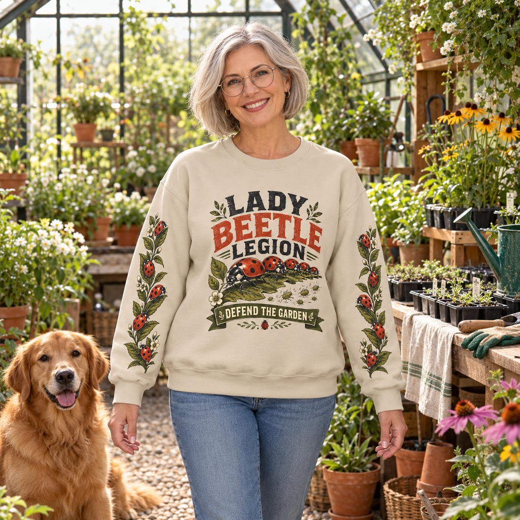 Lady Beetle Legion Version 1 Sweatshirt