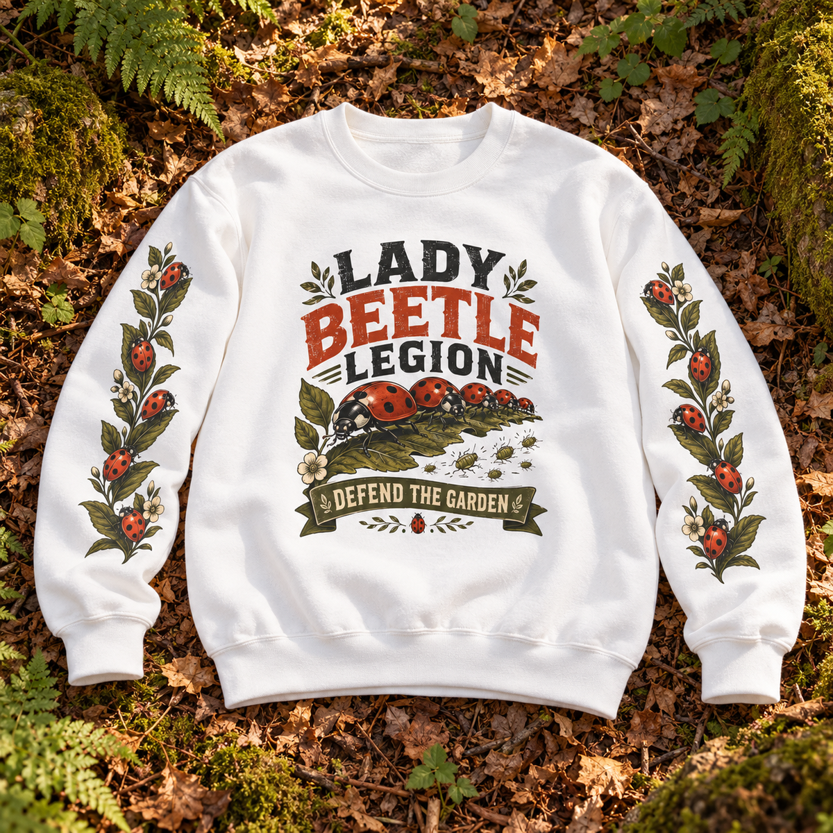 Lady Beetle Legion Version 1 Sweatshirt