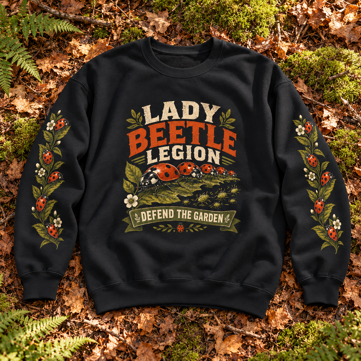 Lady Beetle Legion Version 1 Sweatshirt