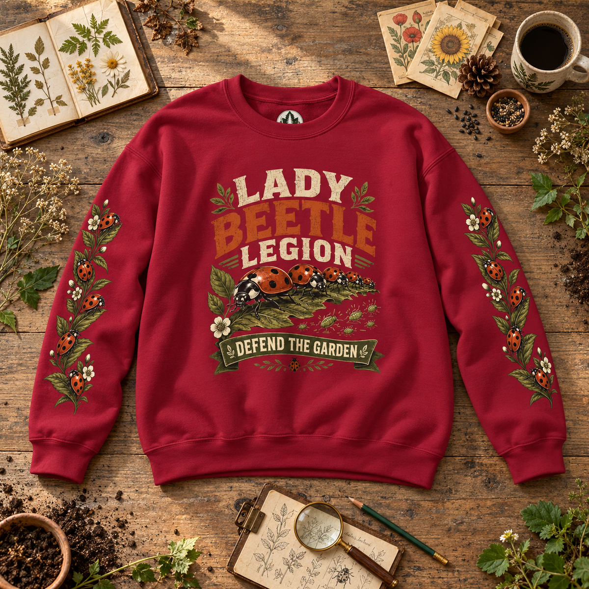 Lady Beetle Legion Version 1 Sweatshirt