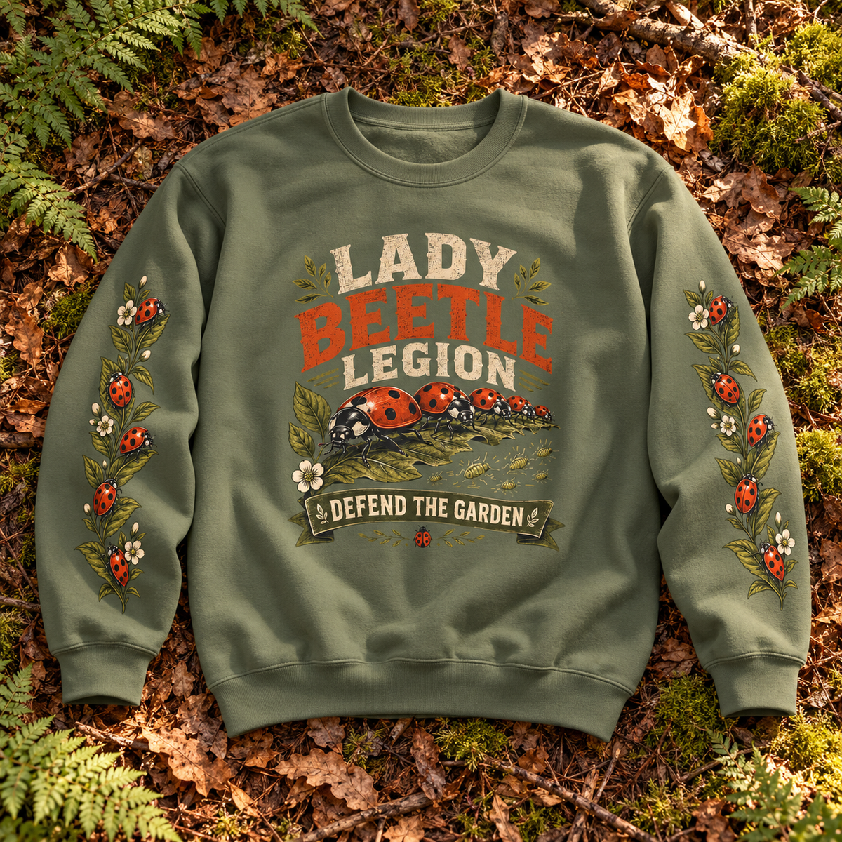 Lady Beetle Legion Version 1 Sweatshirt