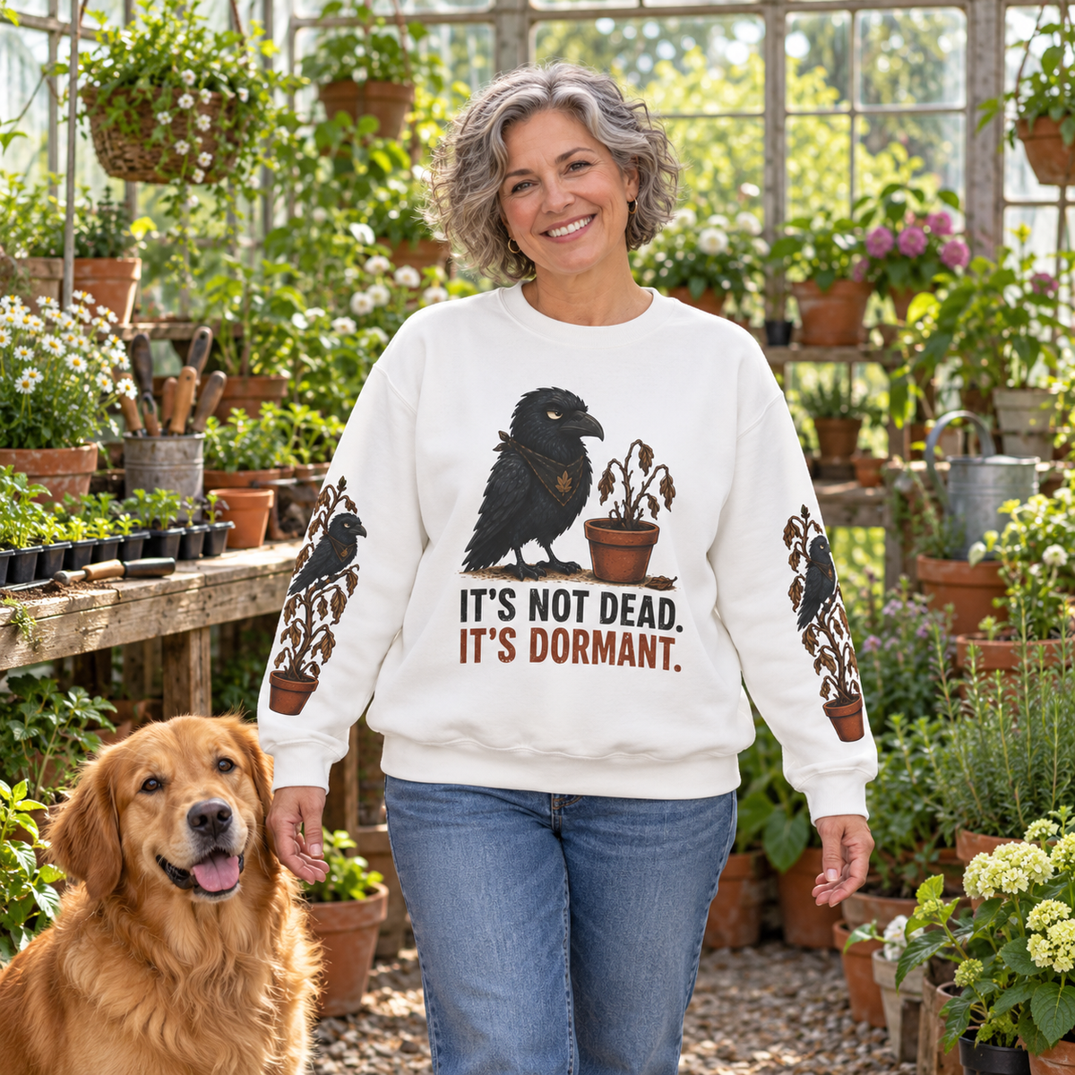It's Not Dead, It's Dormant Sweatshirt