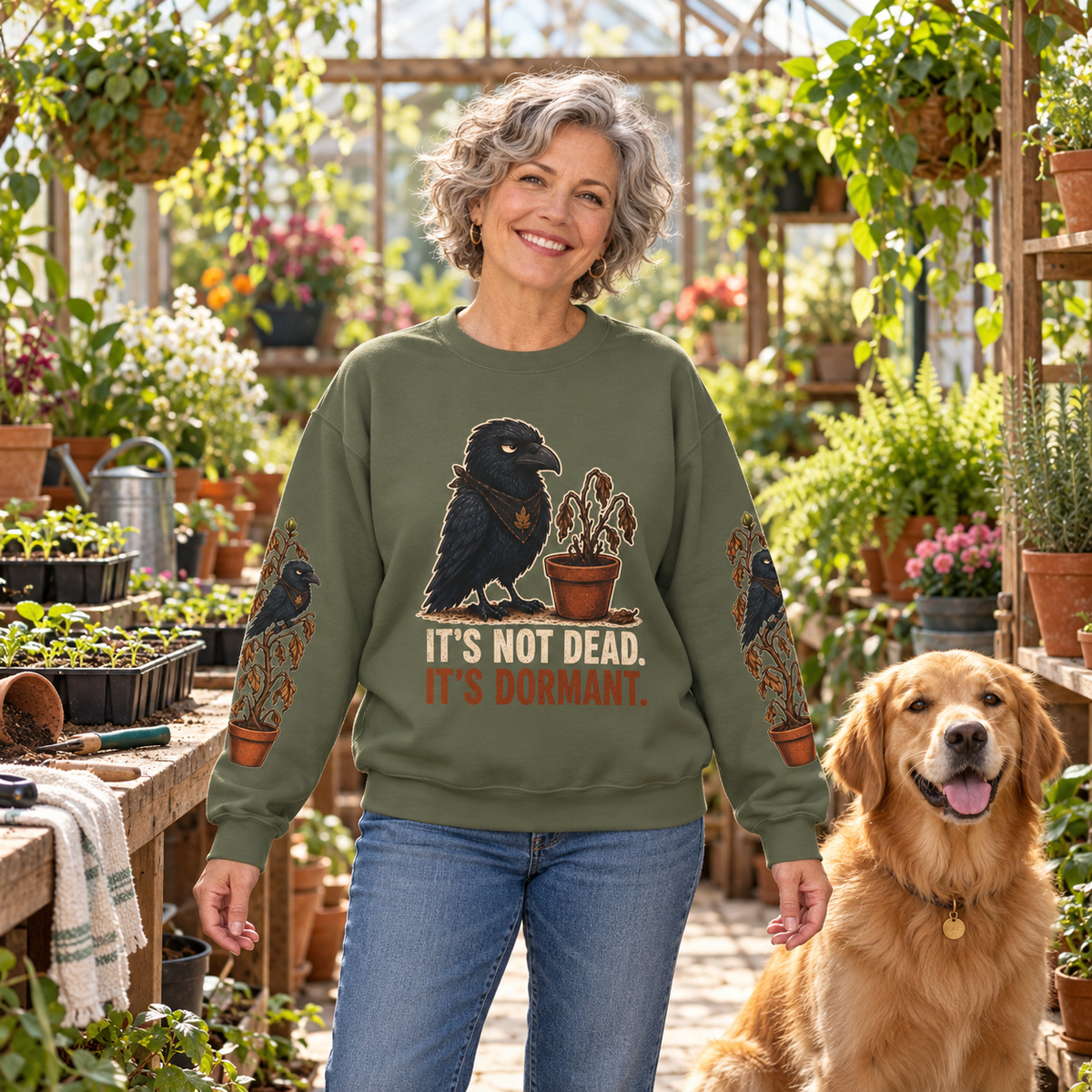 It's Not Dead, It's Dormant Sweatshirt