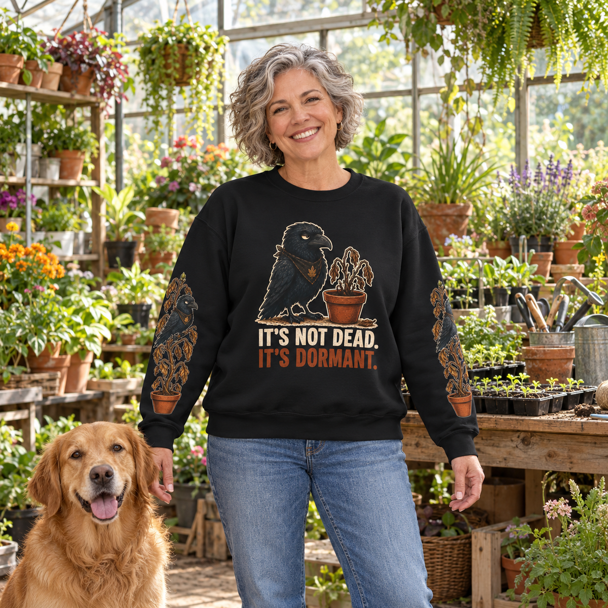 It's Not Dead, It's Dormant Sweatshirt
