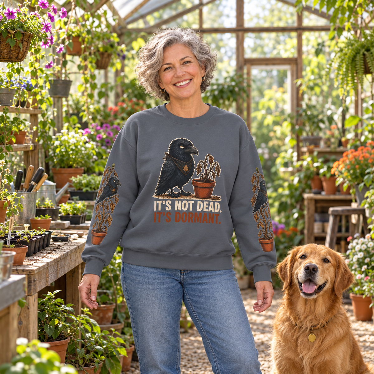 It's Not Dead, It's Dormant Sweatshirt