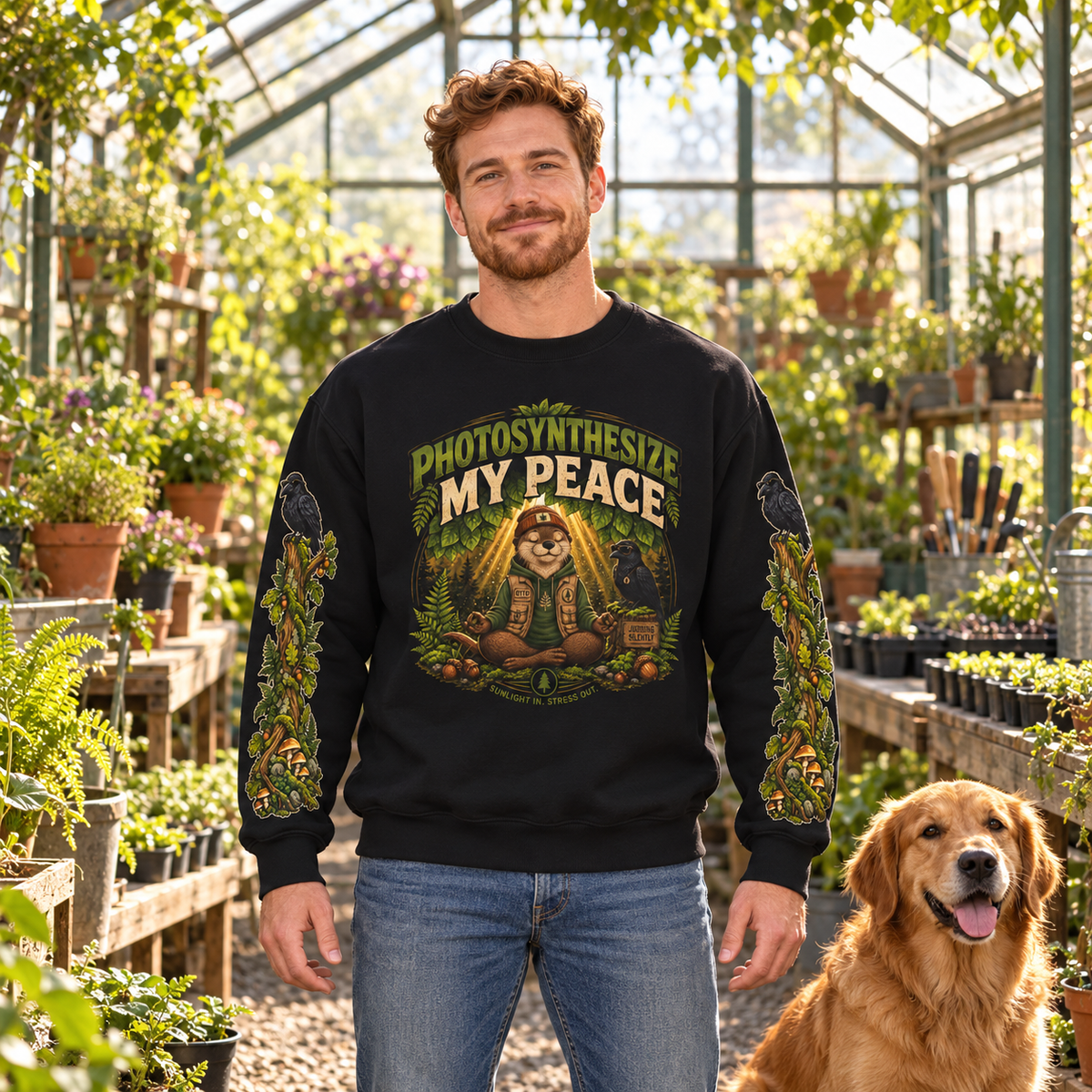 Photosynthesize My Peace Version 3 Sweatshirt