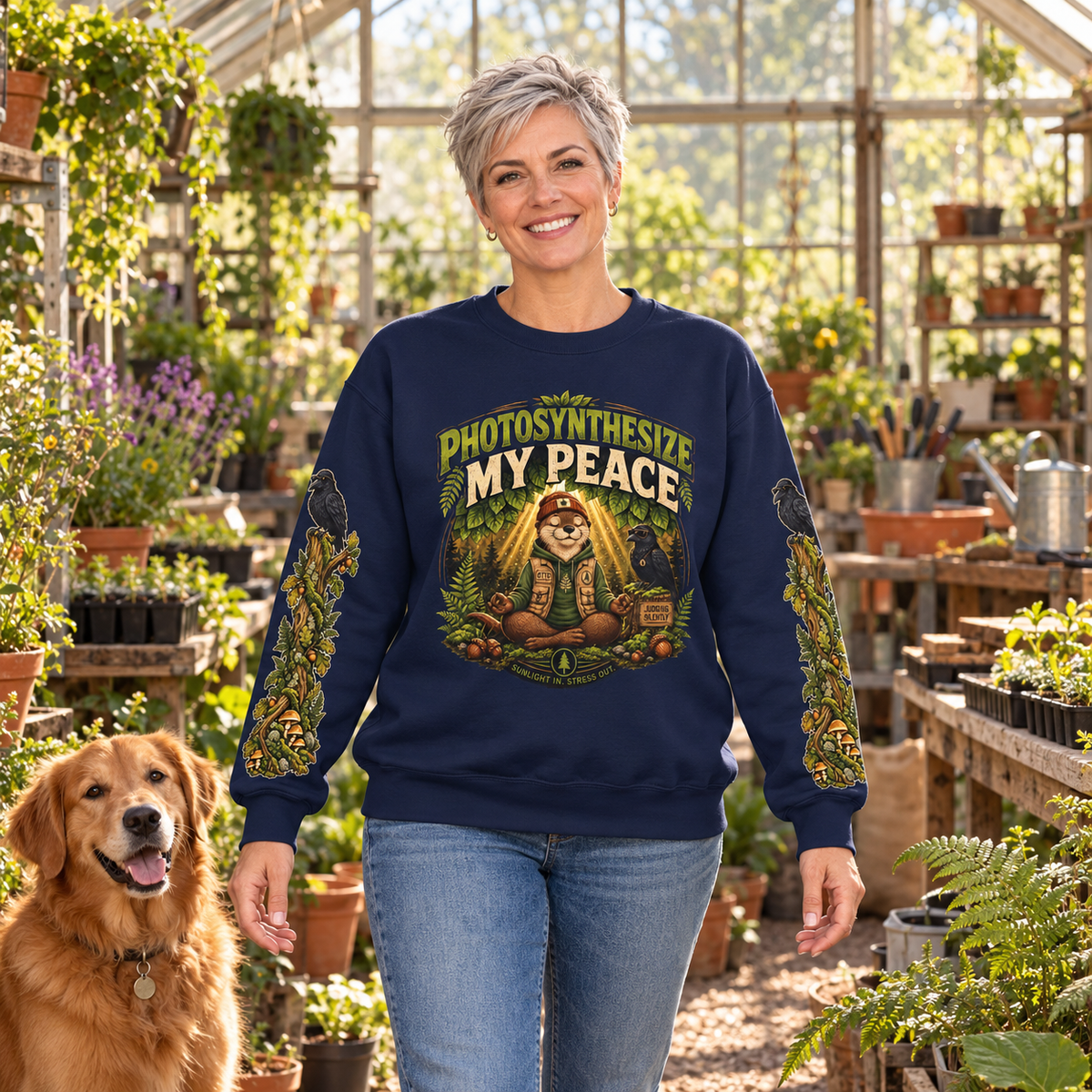 Photosynthesize My Peace Version 3 Sweatshirt