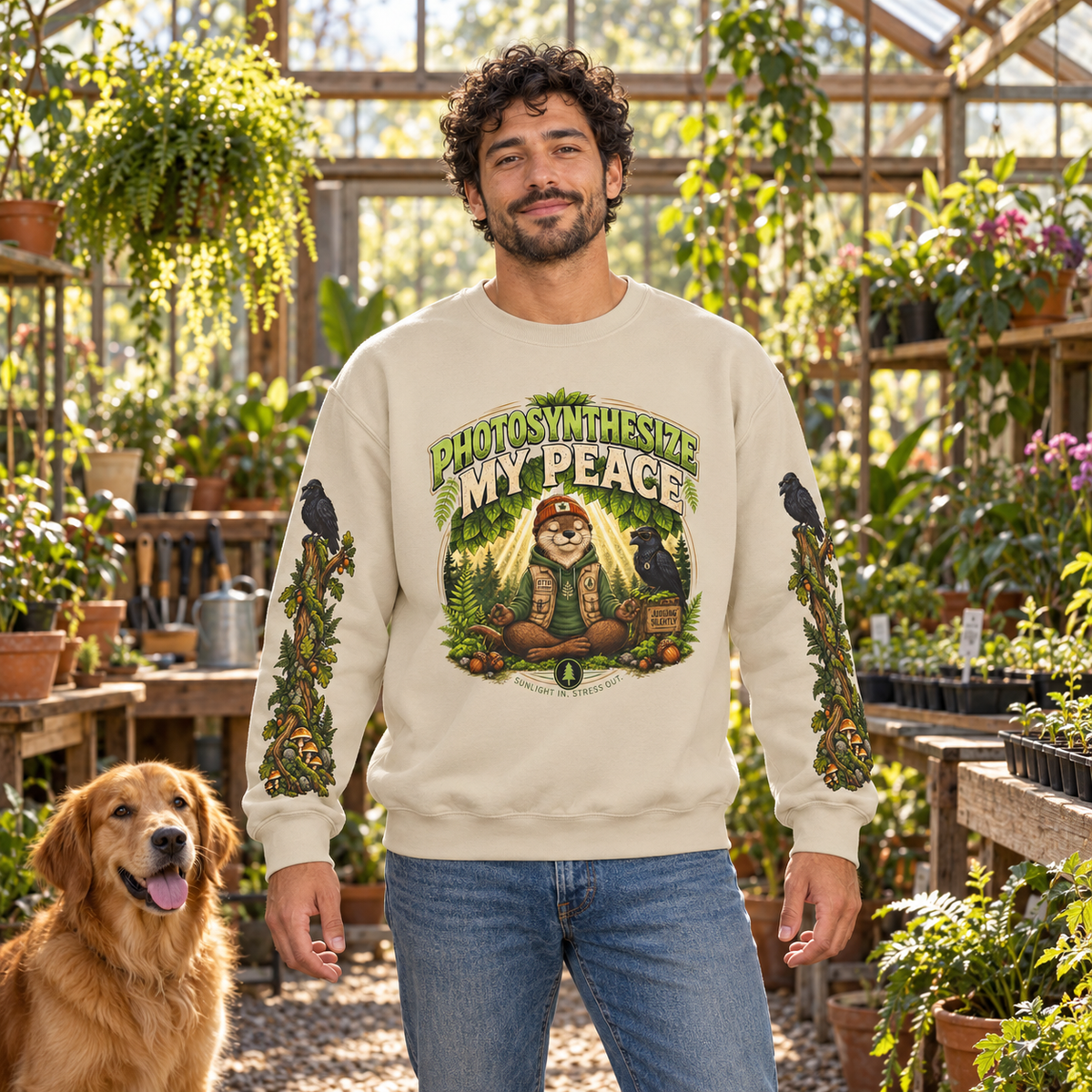 Photosynthesize My Peace Version 3 Sweatshirt