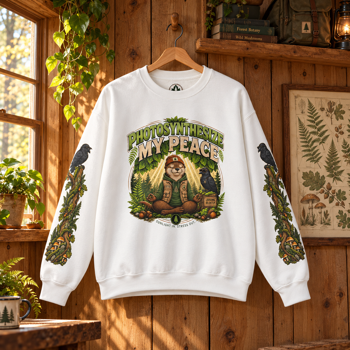 Photosynthesize My Peace Version 3 Sweatshirt