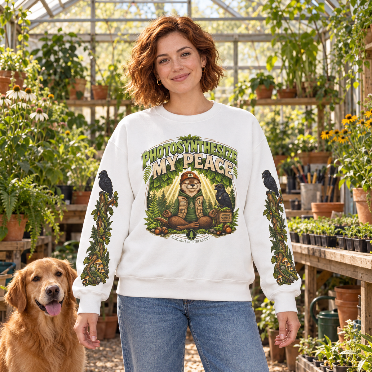 Photosynthesize My Peace Version 3 Sweatshirt