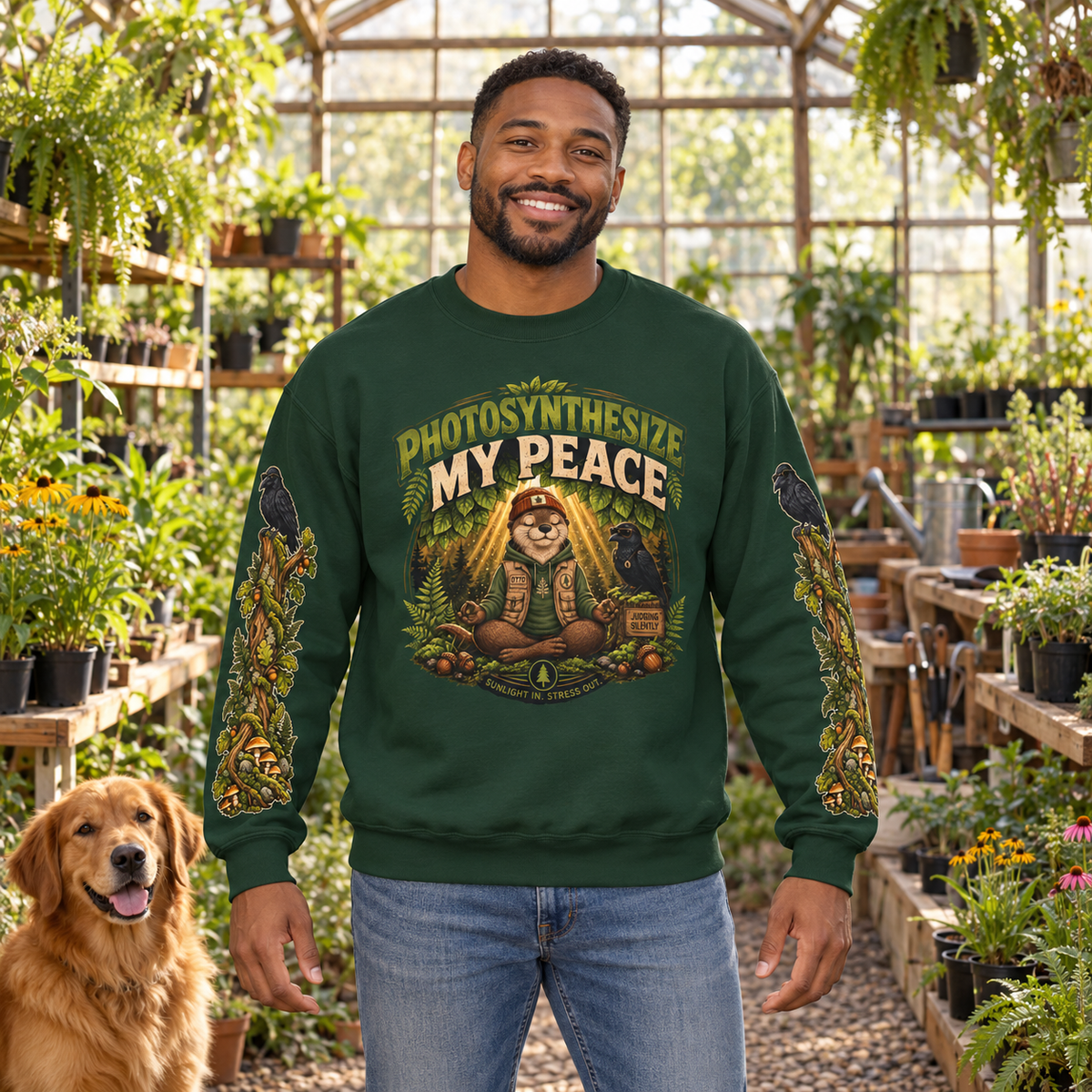 Photosynthesize My Peace Version 3 Sweatshirt