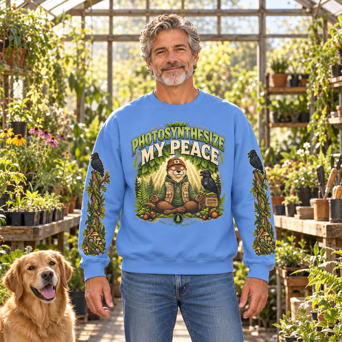 Photosynthesize My Peace Version 3 Sweatshirt