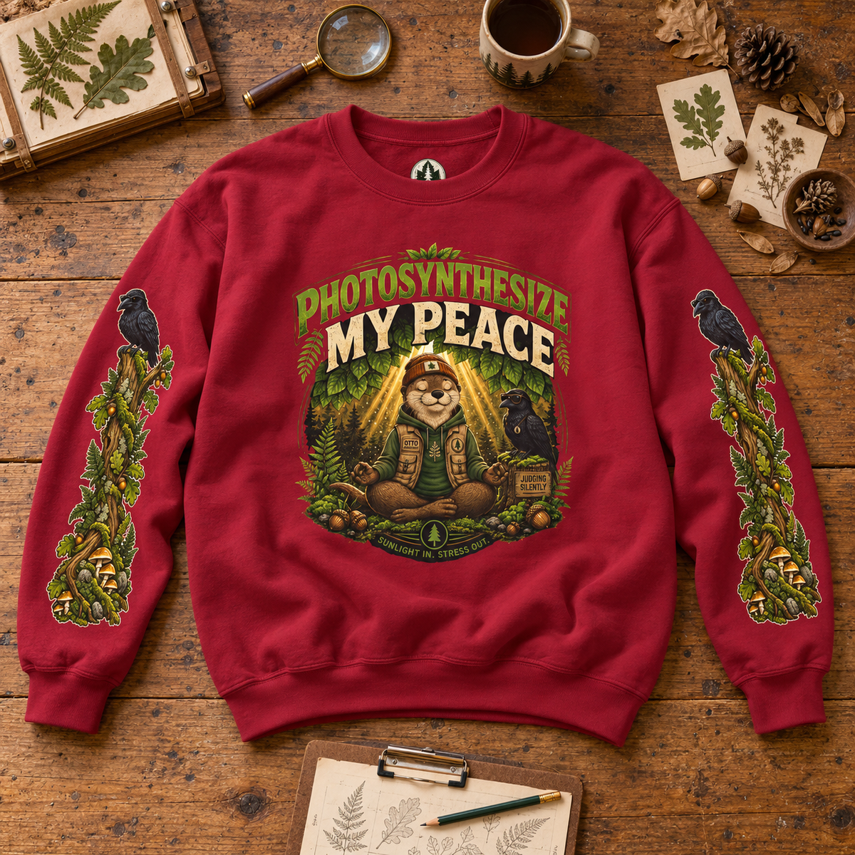 Photosynthesize My Peace Version 3 Sweatshirt